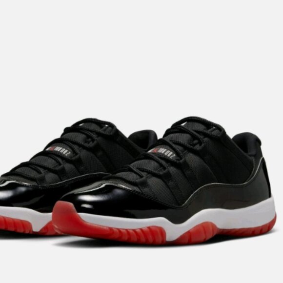 Nike Other - Nike Air Jordan 11 Low Men's Bred Black/Red FV5104-006 "MULTIPLE SIZE"